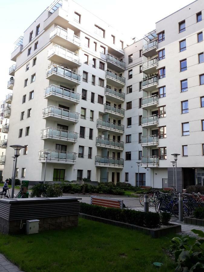 Mg Apartments Gieldowa Warschau Buitenkant foto